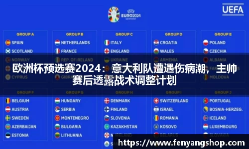 欧洲杯预选赛2024：意大利队遭遇伤病潮，主帅赛后透露战术调整计划